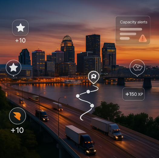 How Local Startups Are Gamifying Freight Tracking for Louisville Truckers
